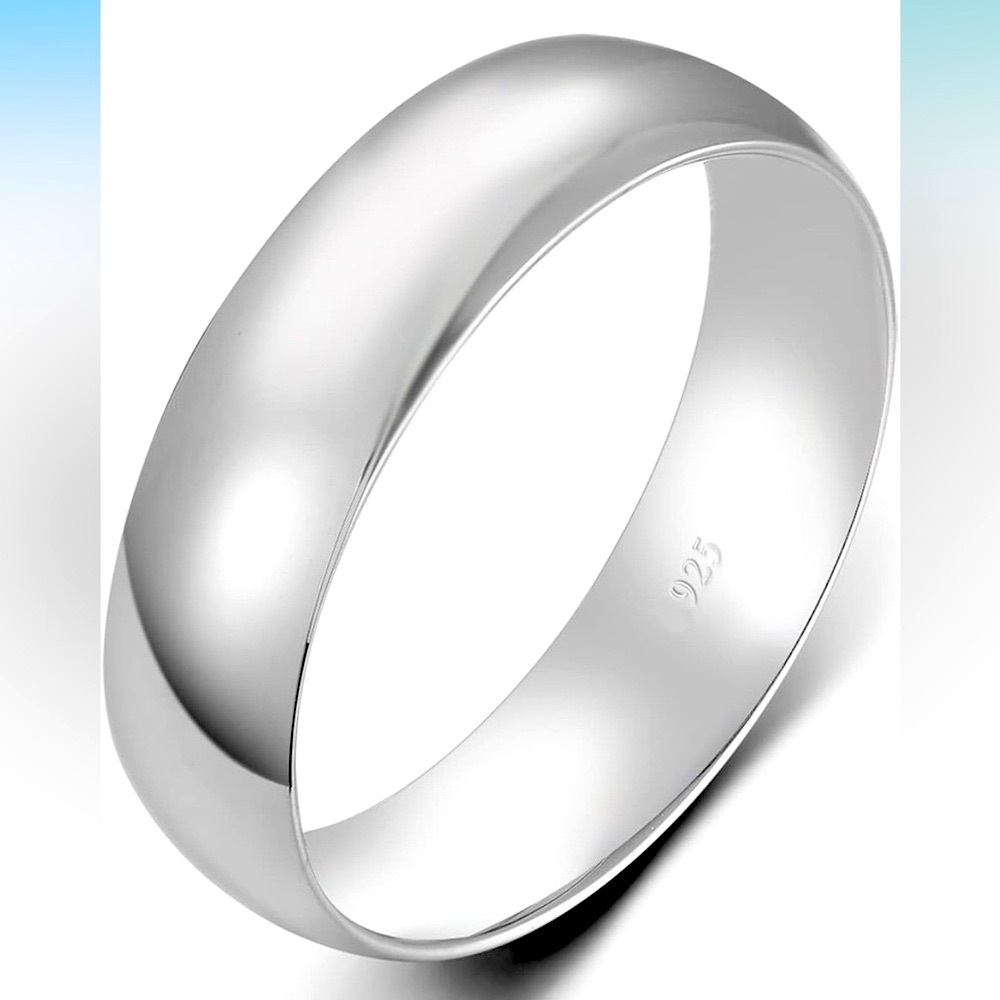 BORUO Silver Ring – 925 Pure Sterling Silver Ring